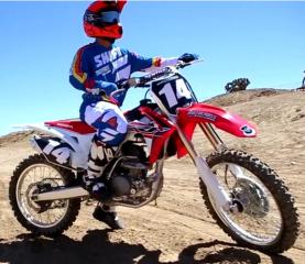 Первый выезд на HONDA CRF250 2015 года.