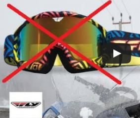 Маски Fly Racing на ветер!