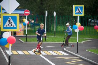 В Химках открыли интерактивный автогородок