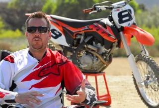 Грант Лэнгстон тестирует  2014 KTM 350 SX-F (Видео)