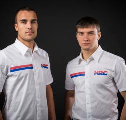 Team HRC: Евгений Бобрышев и Готье Полин.