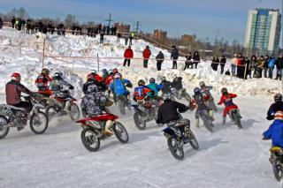 14 декабря - Традиционный зимний мотокросс - Раменское.