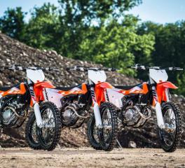 Кроссовые мотоциклы KTM 2016 года: Модель 350 SX-F 